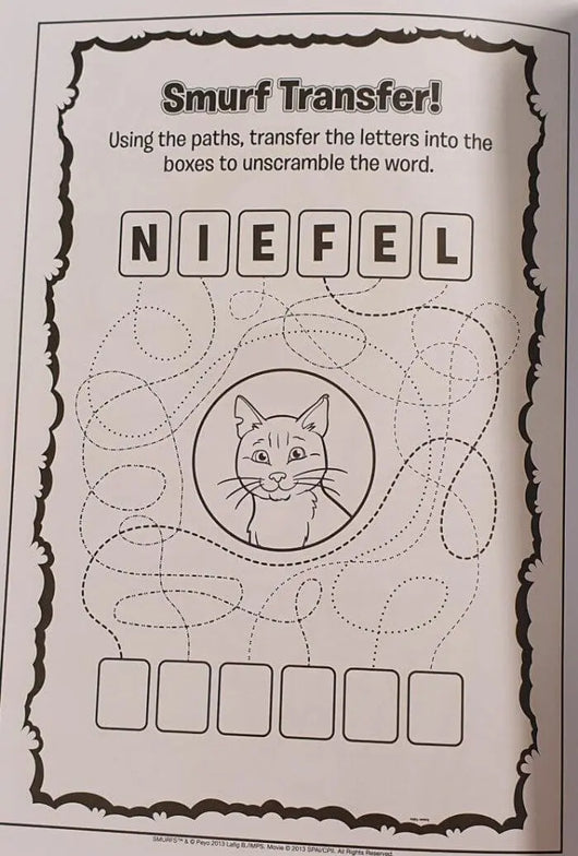 السنافر - GIANT Coloring - ArabiskaBazar - أرابيسكابازار