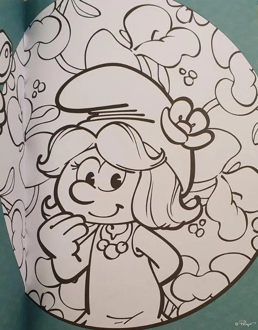 smurf activity book for girls - ArabiskaBazar - أرابيسكابازار