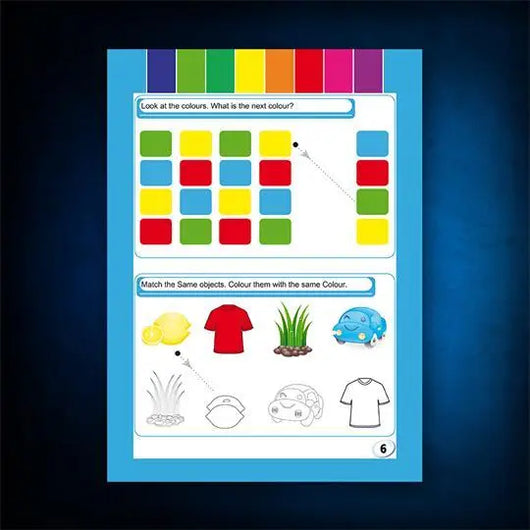 English for kids Colours & Shapes - ArabiskaBazar - أرابيسكابازار