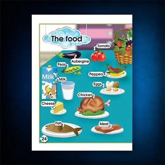 English for Kids My first words - ArabiskaBazar - أرابيسكابازار