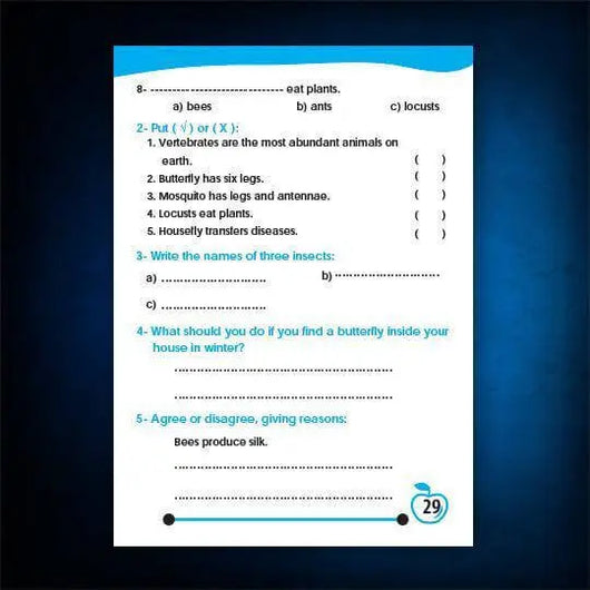 Science work book level 4 - ArabiskaBazar - أرابيسكابازار